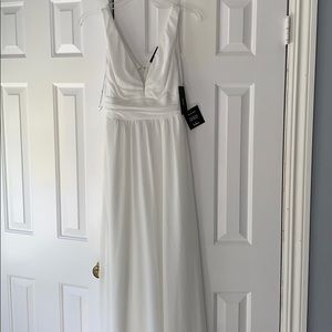 Lulus white dress